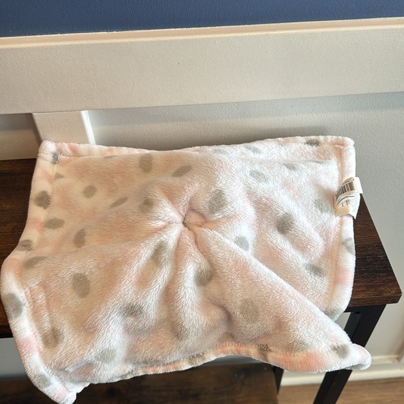 Blankets & Beyond Security Blanket dog puppy gray pink - Picture 5 of 6